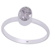 Beautifully Seated Gemstone Amethyst Oval Shape 925 Sterling Solid Silver Ring - 2