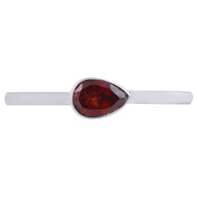 Birthstone GARNET Magnificent Gemstone 925 Sterling Silver Ring