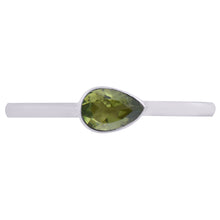 Birthstone Peridot Magnificent Gemstone 925 Sterling Silver Ring
