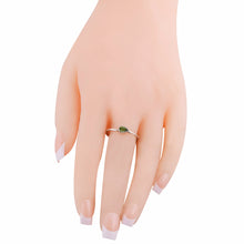 Birthstone Peridot Magnificent Gemstone 925 Sterling Silver Ring