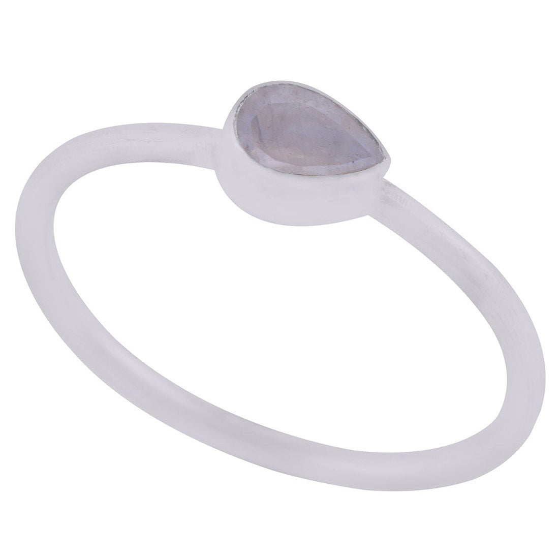 Birthstone Rainbow Moonstone Magnificent Gemstone 925 Sterling Silver Ring