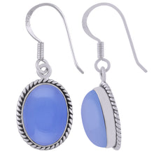 Authentic Wire Work Around Garnet Oval Shape 925 Sterling Solid Silver Earrings